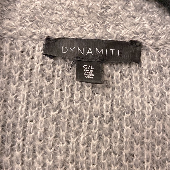 Gray Dynamite Knitted Jacket - Picture 5 of 5